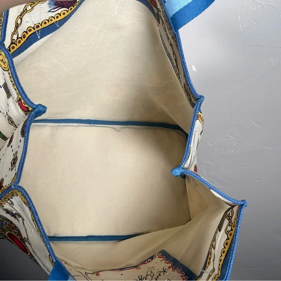 Brighton Glittering Love 2024 Large Canvas Tote Bag - NWT - Picture 12 of 15